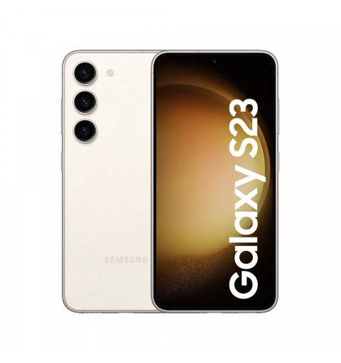 Samsung Galaxy S23 SM-S911B 15.5 cm (6.1") Dual SIM Android 13 5G USB Type-C 8 GB 256 GB 3900 mAh Cream