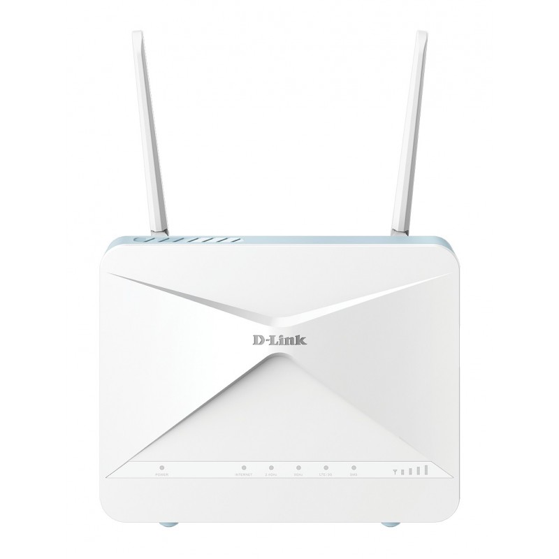 D-Link AX1500 4G Smart Router router inalámbrico Gigabit Ethernet Doble banda (2,4 GHz 5 GHz) Azul, Blanco