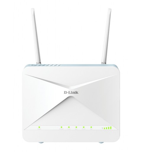 D-Link AX1500 4G Smart Router router wireless Gigabit Ethernet Dual-band (2.4 GHz 5 GHz) Blu, Bianco