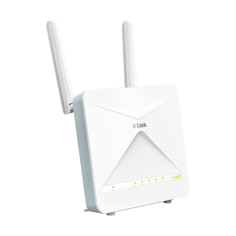 D-Link AX1500 4G Smart Router WLAN-Router Gigabit Ethernet Dual-Band (2,4 GHz 5 GHz) Blau, Weiß