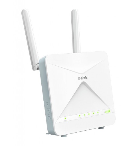 D-Link AX1500 4G Smart Router router wireless Gigabit Ethernet Dual-band (2.4 GHz 5 GHz) Blu, Bianco