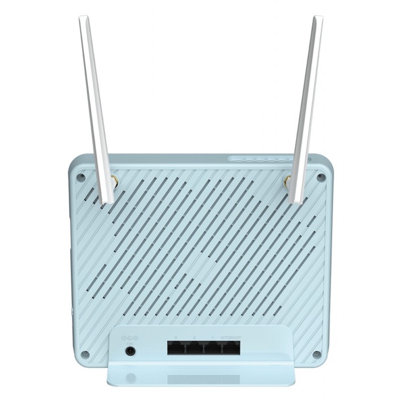 D-Link AX1500 4G Smart Router router wireless Gigabit Ethernet Dual-band (2.4 GHz 5 GHz) Blu, Bianco