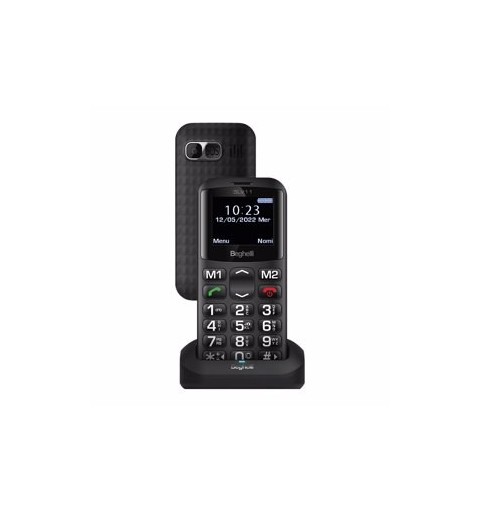 Beghelli SLV11 4,5 cm (1.77") 71 g Nero Telefono per anziani