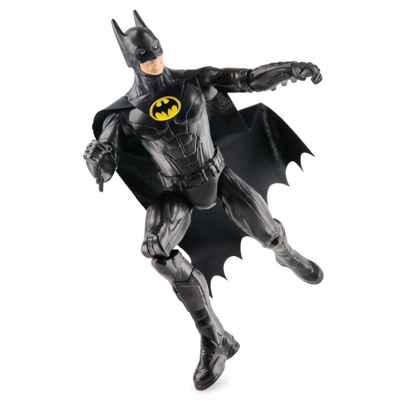 DC Comics THE FLASH - Figurine Batman 30 Cm - Figurine Batman Articulée 30 Cm - Revivez Les Aventures De l'homme Masqué Et des