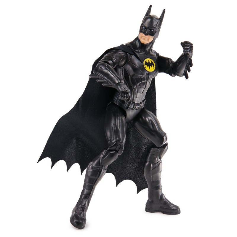 DC Comics , Batman Action Figure, 12-inch The Flash Movie Collectible, Kids Toys for Boys and Girls Ages 3 and up