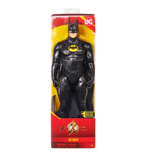 DC Comics THE FLASH - Figurine Batman 30 Cm - Figurine Batman Articulée 30 Cm - Revivez Les Aventures De l'homme Masqué Et des