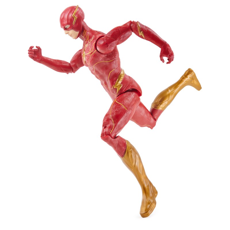 DC Comics , The Flash Action Figure, 12-inch The Flash Movie Collectible, Kids Toys for Boys and Girls Ages 3 and up