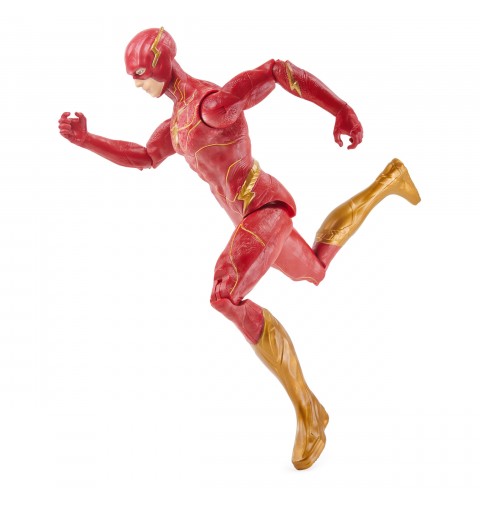 DC Comics , The Flash Action Figure, 12-inch The Flash Movie Collectible, Kids Toys for Boys and Girls Ages 3 and up