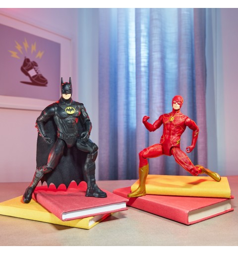 DC Comics THE FLASH - Figurine Flash 30 Cm - Figurine Flash Articulée 30 Cm - Revivez Les Aventures De L'homme A Grande Vitesse