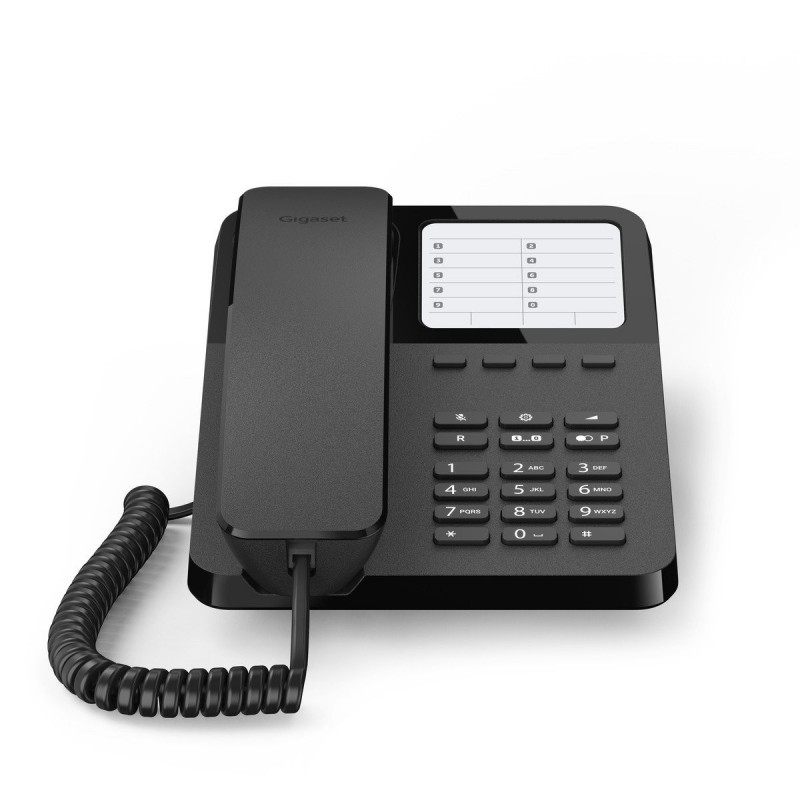 Gigaset DESK 400 Téléphone analogique Noir