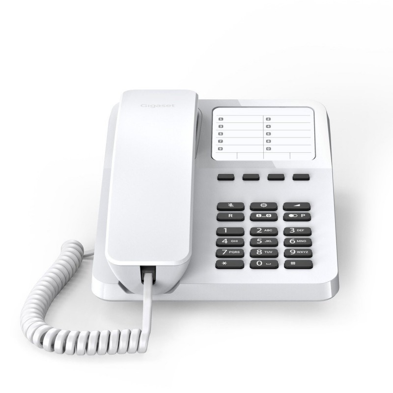 Gigaset DESK 400 Telefono analogico Bianco