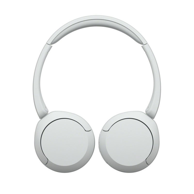 Sony Cuffie Bluetooth wireless WH-CH520 - Durata della batteria fino a 50 ore con ricarica rapida, stile on-ear - Bianco