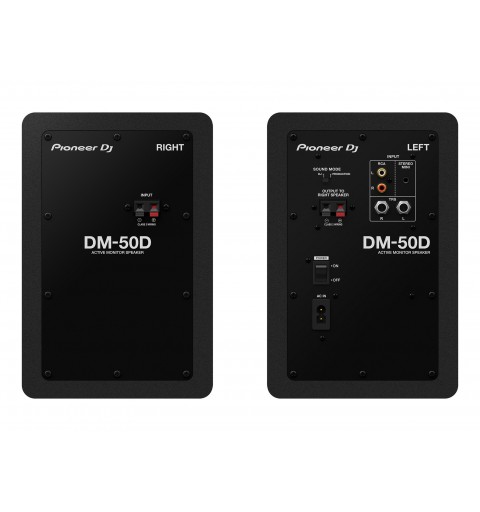 Pioneer DM-50D Lautsprecher 2-Wege Schwarz Kabelgebunden 50 W