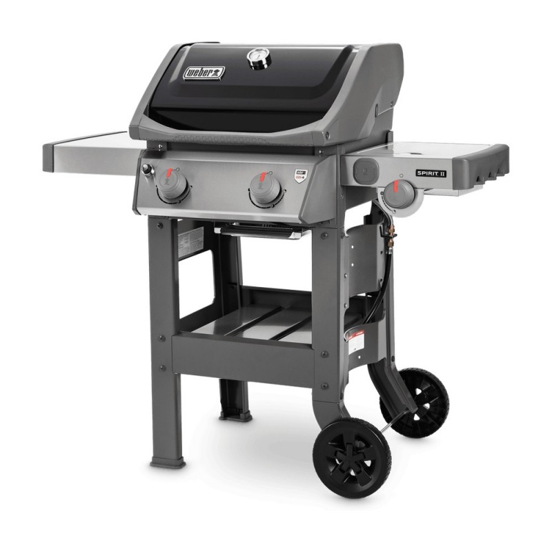 Weber Spirit II E-220 GBS Barbecue Carrello Gas Nero, Acciaio inossidabile 11220 W