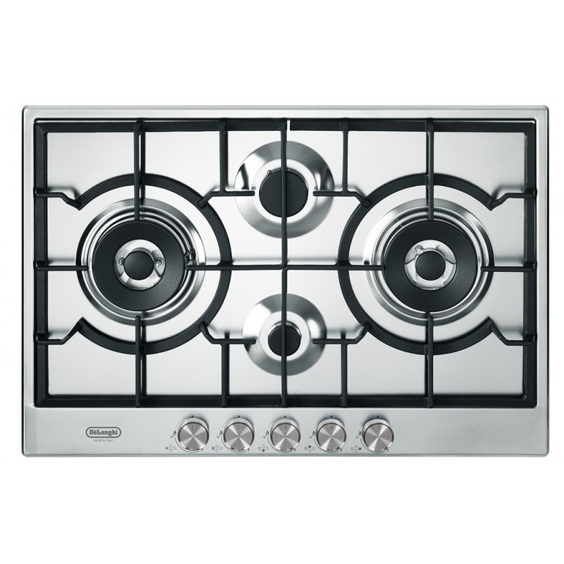 De’Longhi NSL 475 X hob Stainless steel Built-in 75 cm Gas 4 zone(s)