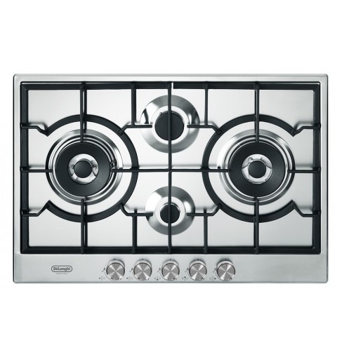 De’Longhi NSL 475 X hob Stainless steel Built-in 75 cm Gas 4 zone(s)