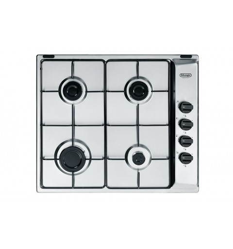 De’Longhi YAL 46 ASV piano cottura Acciaio inossidabile Da incasso 58 cm Gas 4 Fornello(i)