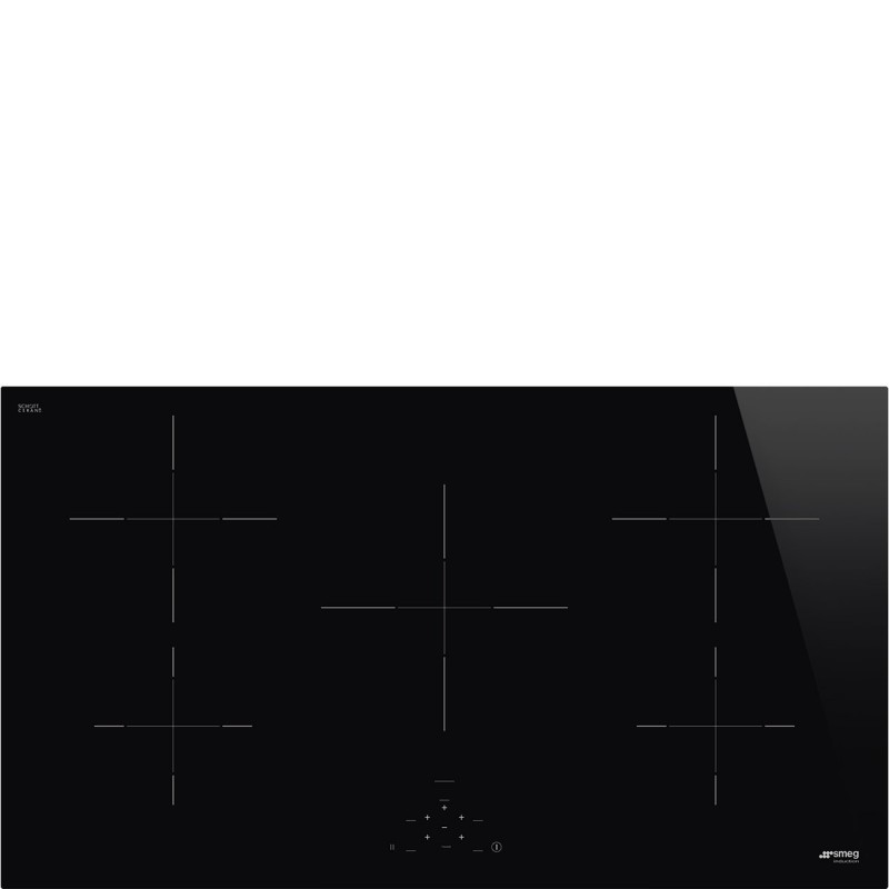 Smeg Universal SI2951D plaque Noir Intégré (placement) 90 cm Plaque avec  zone à induction 5 zone(