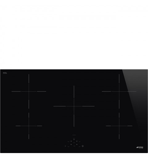 Smeg Universal SI2951D hob Black Built-in 90 cm Zone induction hob 5 zone(s)