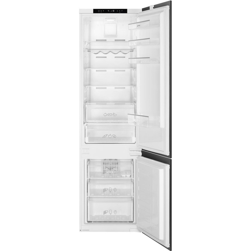 Smeg C8194TNE réfrigérateur-congélateur Intégré (placement) 284 L E Blanc