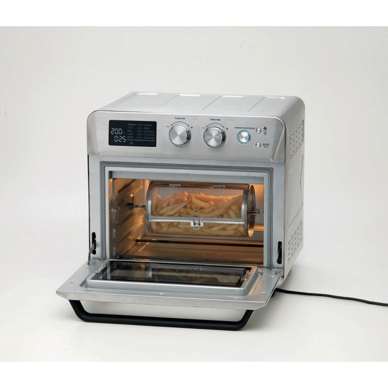 Ariete 4629 Airy Fryer 25L, Friggitrice ad aria e Forno, 1700 W, Capacità 25L, 15 funzioni di cottura, Multifunzione,