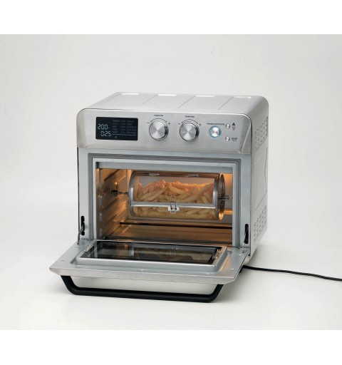 Ariete 4629 Airy Fryer 25L, Friggitrice ad aria e Forno, 1700 W, Capacità 25L, 15 funzioni di cottura, Multifunzione,