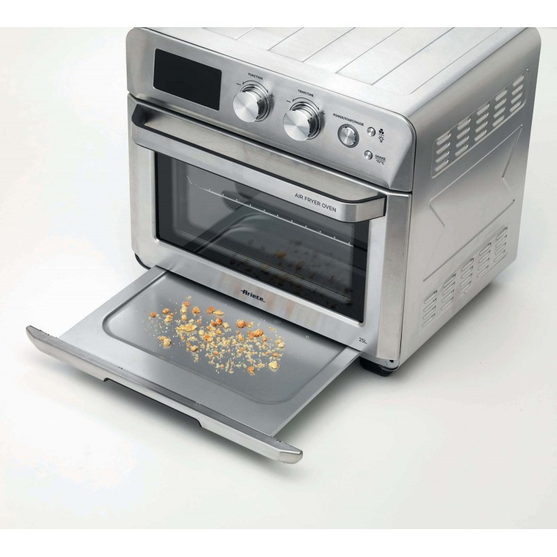 Ariete 4629 Airy Fryer 25L, Friggitrice ad aria e Forno, 1700 W, Capacità 25L, 15 funzioni di cottura, Multifunzione,