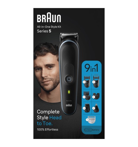 Braun MGK5411 Black, Blue