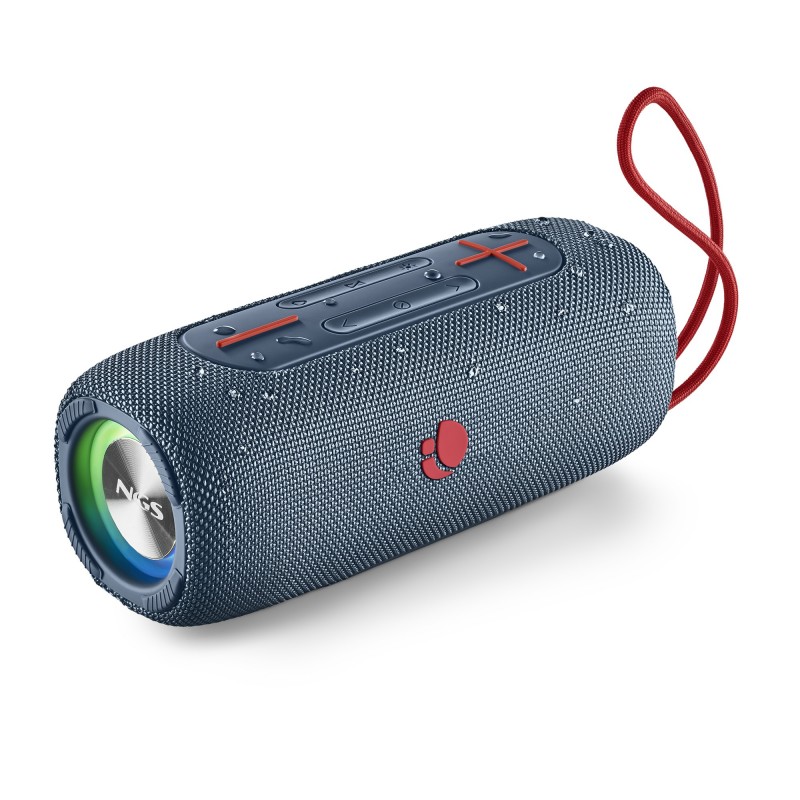 NGS Roller Nitro 3 Stereo portable speaker Blue 30 W
