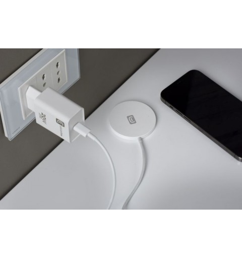Cellularline Mag Kit Wireless Charger - iPhone 12 and later Base di ricarica wireless magnetica per sistema MagSafe e