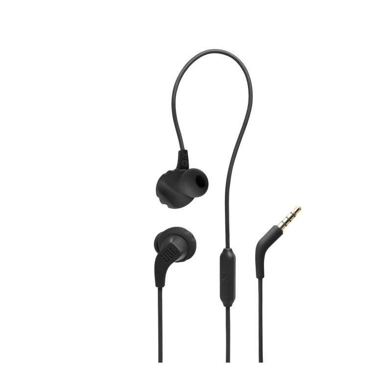 JBL Endurance Run 2 Wired Headphones In-ear Calls Music Sport Everyday Black