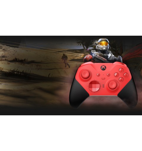 Microsoft Xbox Elite Series 2 - Core Schwarz, Rot Bluetooth USB Gamepad Analog Digital Xbox Series S, Xbox Series X, PC, Xbox