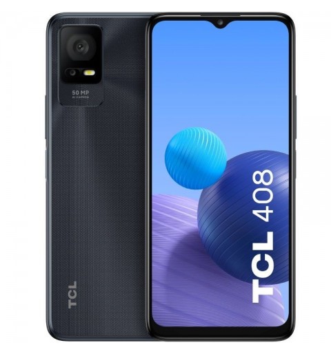 TCL 408 16,8 cm (6.6") Double SIM Android 12 4G USB Type-C 4 Go 64 Go 5000 mAh Gris