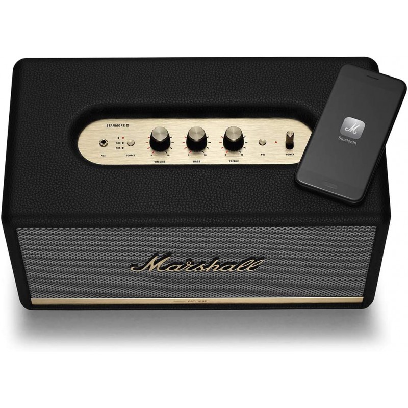 Marshall Stanmore II Bluetooth 80 W Nero Con cavo e senza cavo