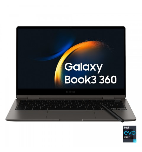 Samsung Galaxy Book3 360 NP730QFG-KA3IT notebook i5-1340P Hybrid (2-in-1) 33.8 cm (13.3") Touchscreen Full HD Intel® Core™ i5