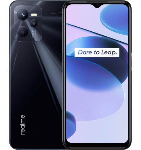 realme C35 16,8 cm (6.6") Double SIM Android 11 4G USB Type-C 4 Go 128 Go 5000 mAh Noir, Vert