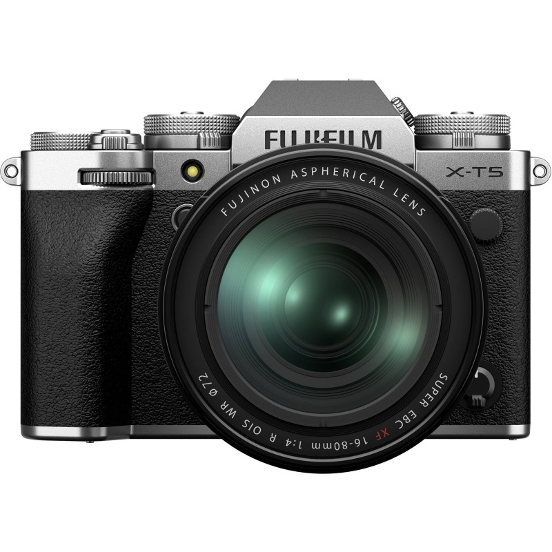 Fujifilm X -T5 + XF16-80mmF4 R OIS WR MILC 40,2 MP X-Trans CMOS 5 HR 7728 x 5152 pixels Argent