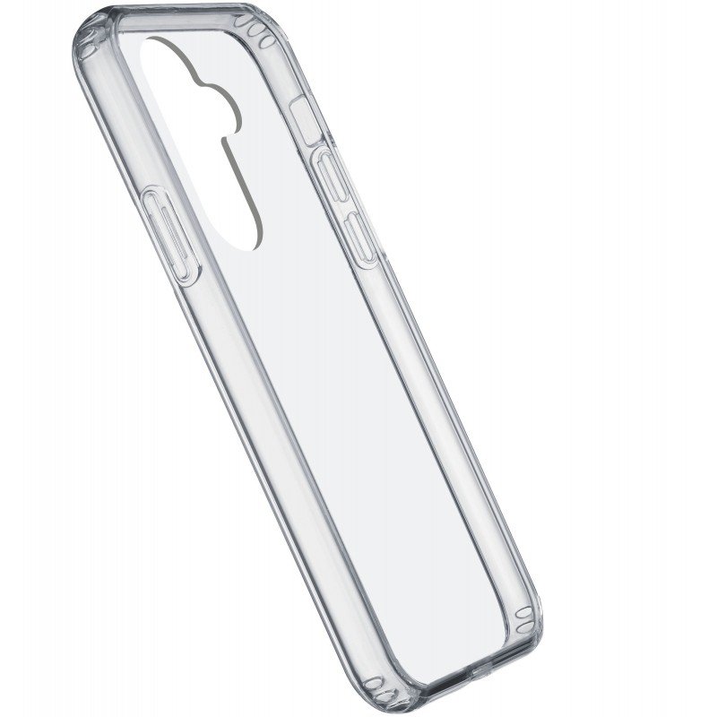 Cellularline Clear Strong - Galaxy A54 Custodia rigida con bordi in gomma Trasparente