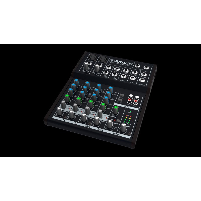 Mackie Mix8 8 channels 20 - 30000 Hz Black