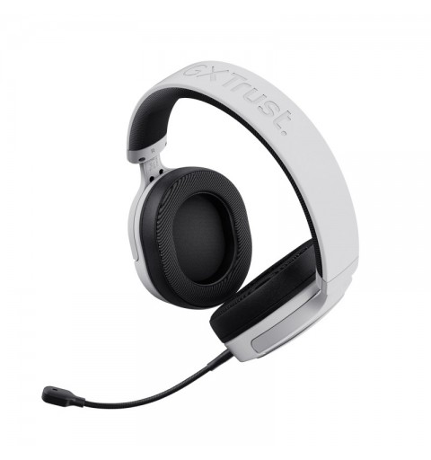 Trust GXT 498 Forta Auriculares Alámbrico Diadema Juego Negro, Blanco