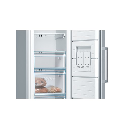 Bosch Serie 4 GSN36VLEP freezer Upright freezer Freestanding 242 L E Stainless steel