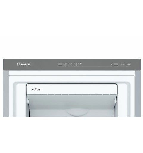 Bosch Serie 4 GSN36VLEP congelatore Congelatore verticale Libera installazione 242 L E Acciaio inossidabile