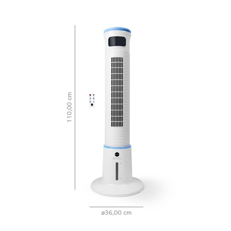 Macom Enjoy & Relax Breeze Tower Plus Portable evaporative air cooler