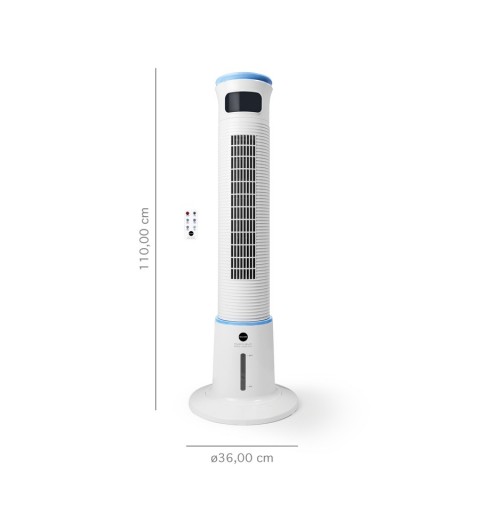 Macom Enjoy & Relax Breeze Tower Plus Portable evaporative air cooler