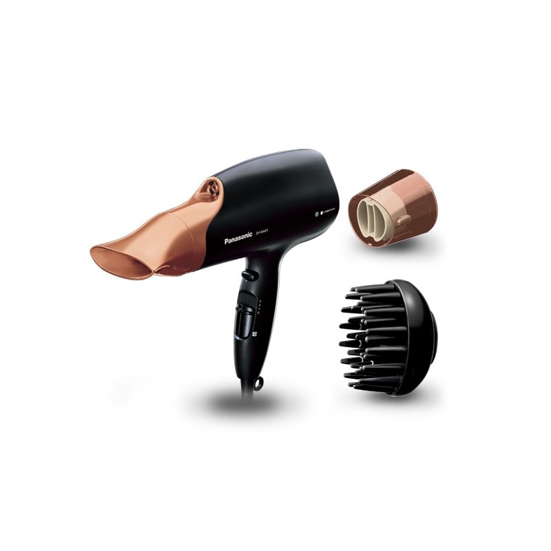 Panasonic EH-NA65CN825 hair dryer 2000 W Black, Gold