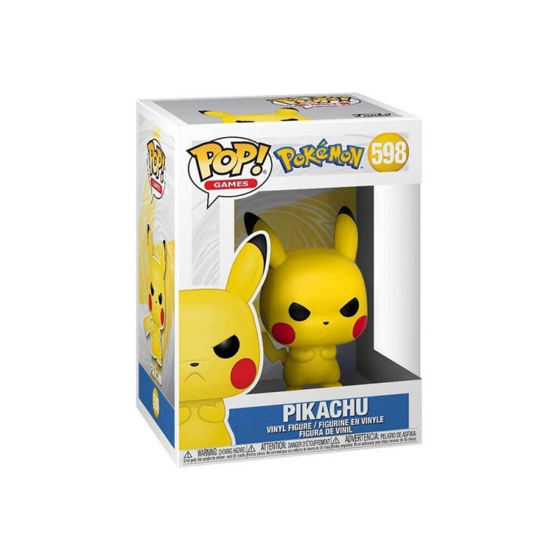 POP GAMES Pokemon Grumpy Pikachu 598 Personaggio collezione 65043
