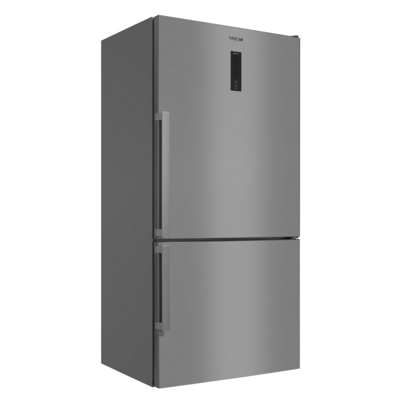 Whirlpool W84BE 72 X 2 fridge-freezer Freestanding 588 L E Stainless steel