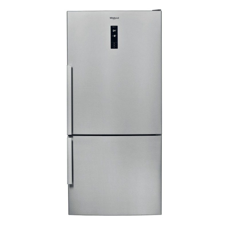 Whirlpool W84BE 72 X 2 fridge-freezer Freestanding 588 L E Stainless steel