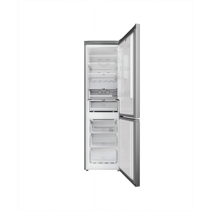 Hotpoint HAFC9 TT43SX O3 réfrigérateur-congélateur Autoportante 263 L D Acier inoxydable