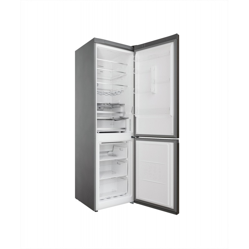 Hotpoint HAFC9 TT43SX O3 frigorifero con congelatore Libera installazione 263 L D Acciaio inossidabile